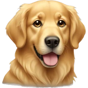 Golden retriever  sticker