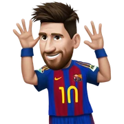 Messi Messi Ankara Messi Messi Ankara Messi gooooooal sticker