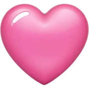 light Pink heart sticker