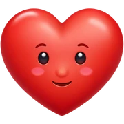 the heart sticker
