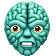 Brain sticker