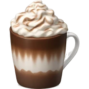 hot sweet chocolate  sticker