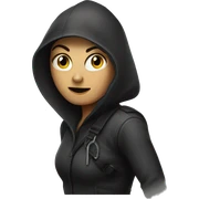 woman thief sticker
