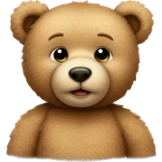 teddy bear sticker