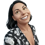 smiling view of ocean boat sticker