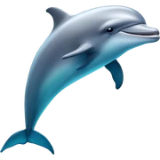dolphin sticker