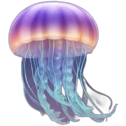 Moonlight jellyfish  sticker