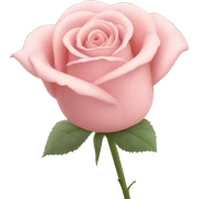 Cœur pastel rose sticker
