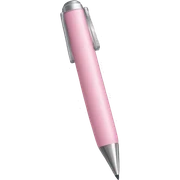 Light pink pen sticker
