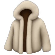 Fur coat sticker