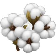 Cotton sticker