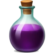 Potion bottle sticker