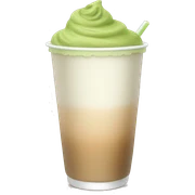 Milktea Matcha sticker