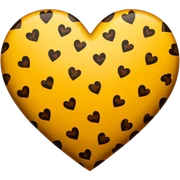 Corazón animal print sticker