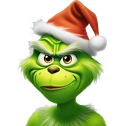 Grinch sticker