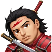 Battle-Ready Samurai sticker