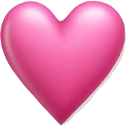 Corazón rosado pálido  sticker