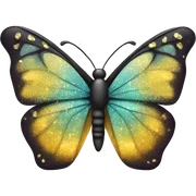 Butterfy with gliter sticker