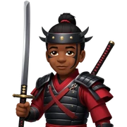 Fierce Samurai sticker