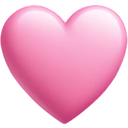 Pink heart  sticker