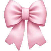 Baby pink bow  sticker