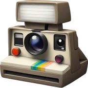 A Polaroid  sticker