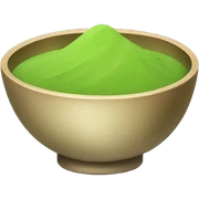Bowl of matcha that looks expensive sticker
