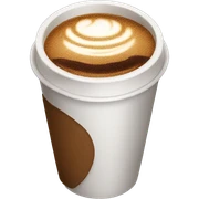 Coffee sticker