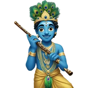 krishna sticker