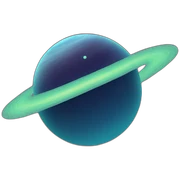 Planet sticker