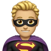superhero sticker