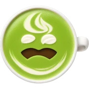 Matcha latte  sticker