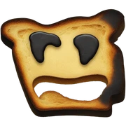 dead toast sticker