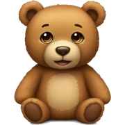 Teddy bear sticker