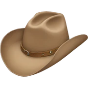 Hat cowboy  sticker