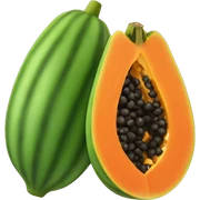 Papaya sticker