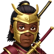 Samurai Leader sticker