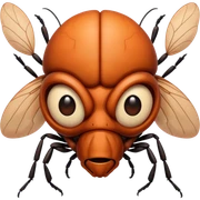 Persona cara de mosca sticker