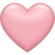 Light pink heart sticker