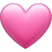 pink heart sticker