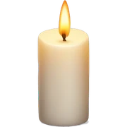 Candle sticker