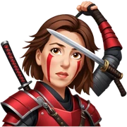 Battle-Ready Samurai sticker