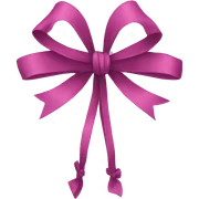 Bow sticker