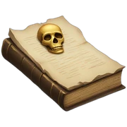 book of dead sticker