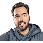 handsome male with beard sticker
