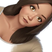 realistic portrait of girl sticker