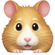 hamster sticker