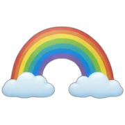 rainbow sticker