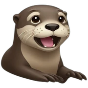 otters sticker