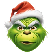 The grinch sticker